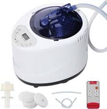 Sauna Steamer Machine, Portable Sauna Steamer, Steam Generator for Sauna, 2.5 Liter Home Sauna Steamer Pot with Remote Control, Steam Cup | Home Spa Sauna Accessories