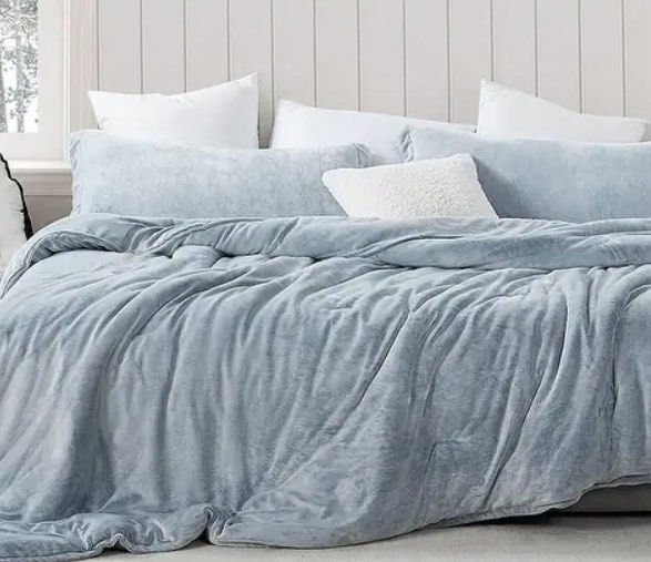 Coma Inducer Oversized Comforter Set - Frosted River Blue - Oversized King