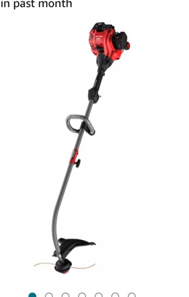 CRAFTSMAN Gas Powered WEEDWACKER, Curved Shaft String Trimmer, TrimmerPlus Attachment Compatible, 25cc, 2-Cycle (WC2200)