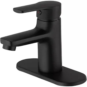 single hole single hand bathroom faucet