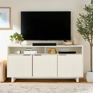 70-inch white tv stand