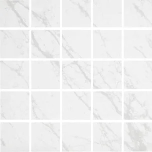 Brilliance White 12 in. x 12 in. Square Matte Porcelain Floor and Wall Mosaic Tile (5 sq. ft. / 1004122423 case)