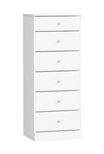 Astrid Simplistic 6 Drawer 19.75" W Lingerie Chest