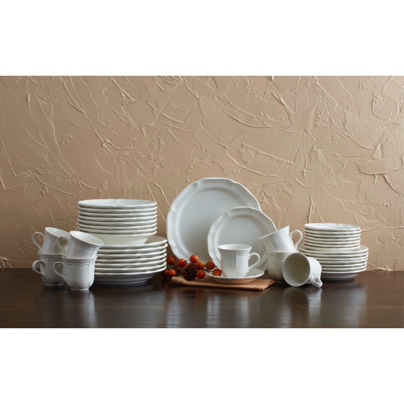 Mikasa French Country 40-Piece Dinnerware Set, Service for 8