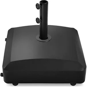 123 lb Fillable Heavy Duty Patio Free Standing Umbrella Base Stand