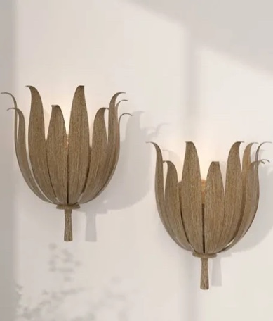 Nataniela Steel Dimmable Steel Wall Sconce