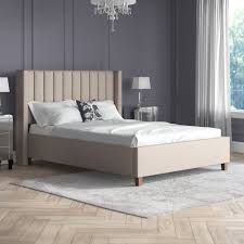 Felder Vertical Channel Tufted Wingback Bed Box 1 - Headboard