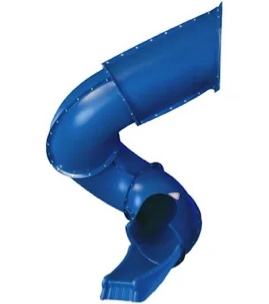 Turbo Tube Slide - Blue