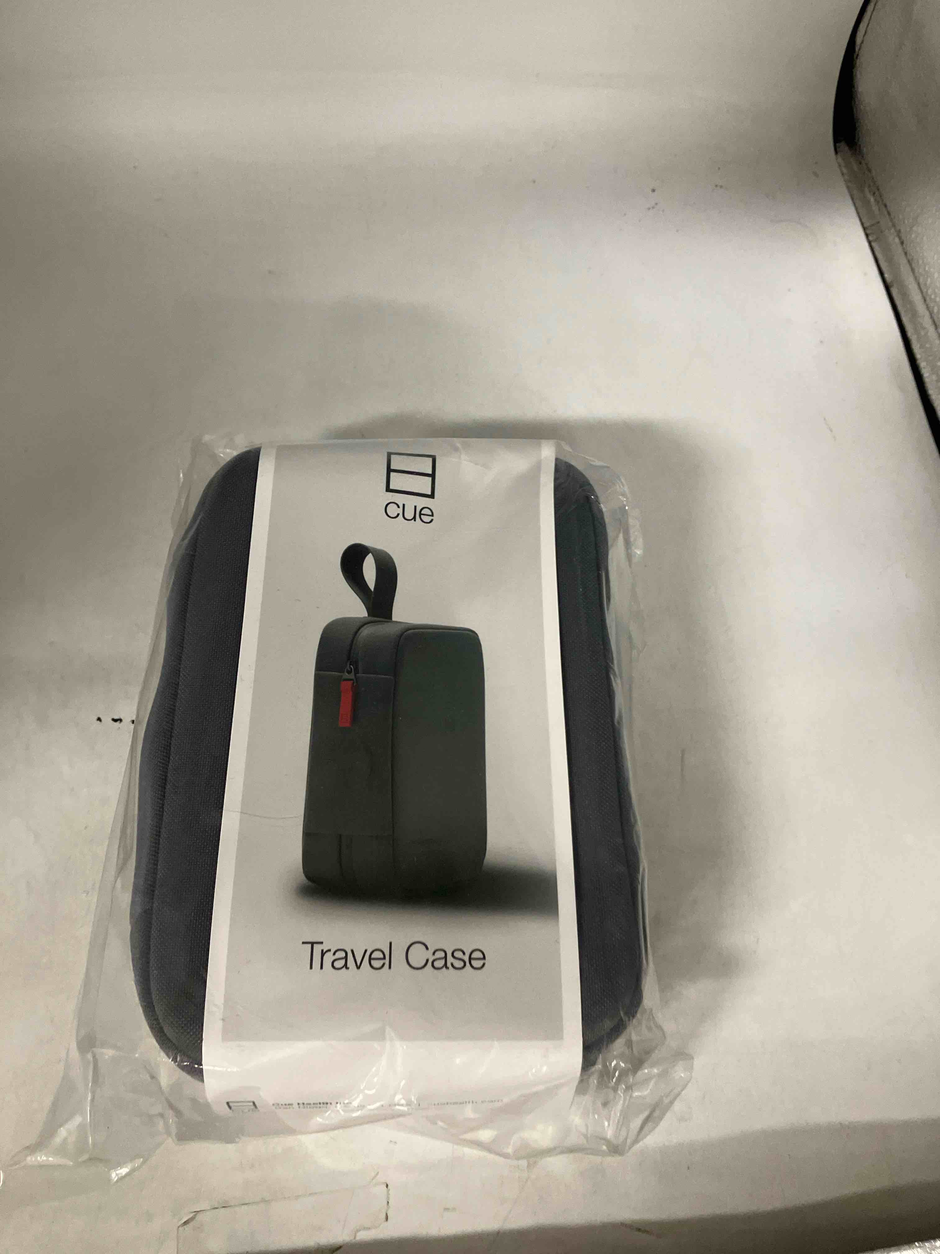 cue travel case grey