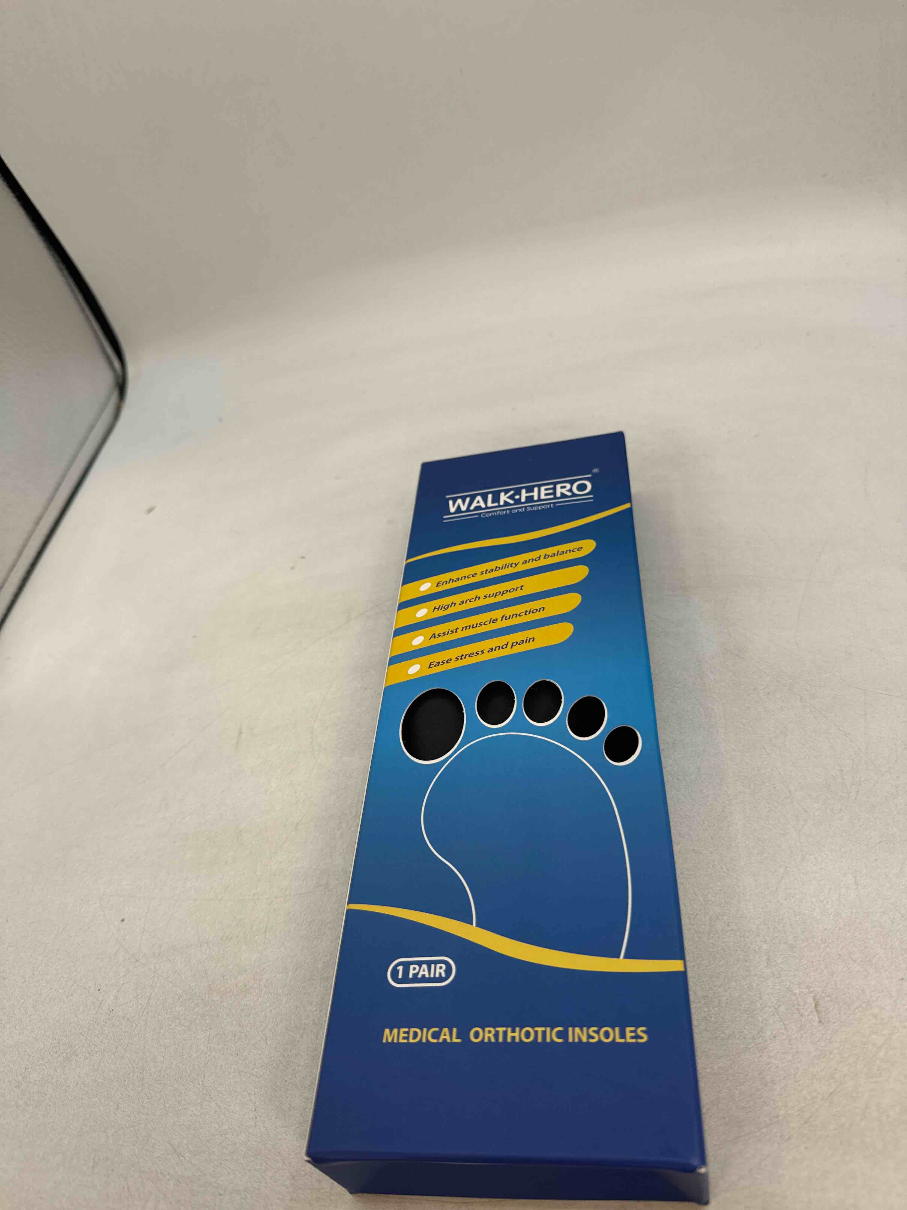 Plantar Fasciitis Feet Insoles Arch Supports Orthotics Inserts Relieve Flat Feet, High Arch, Foot Pain
