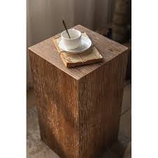 Dalainey Solid Wood Top Enclosed End Table