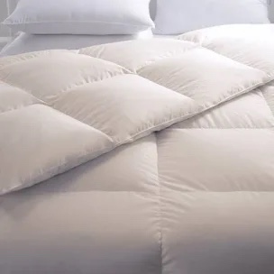 Unbleached Organic Cotton Comforter 233 Thread Count by Cozy Classics - Queen
