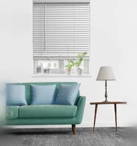 Mainstays 1  Cordless Room Darkening Vinyl Blinds  White  39  Width x 64  Length