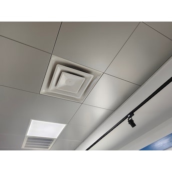 RELIABILT 24-in x 24-in 3-cone Steel Ceiling Diffuser in White