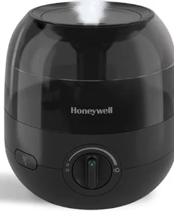 Honeywell - 0.5 Gal Mini Mist Cool Humidifier - Black