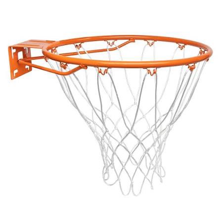 GoSports Regulation 18" Steel Basketball Rim - Choose from Fixed or Breakaway - Use for Replacement or Garage Mount