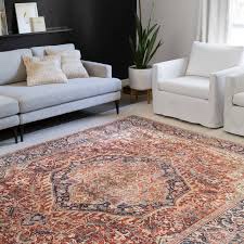 Alexander Home Isabelle Traditional Vintage Border Printed Area Rug 9  x 12  9  x 12  Accent  Indoor Living Room  Bedroom  Dining Room Rectangle