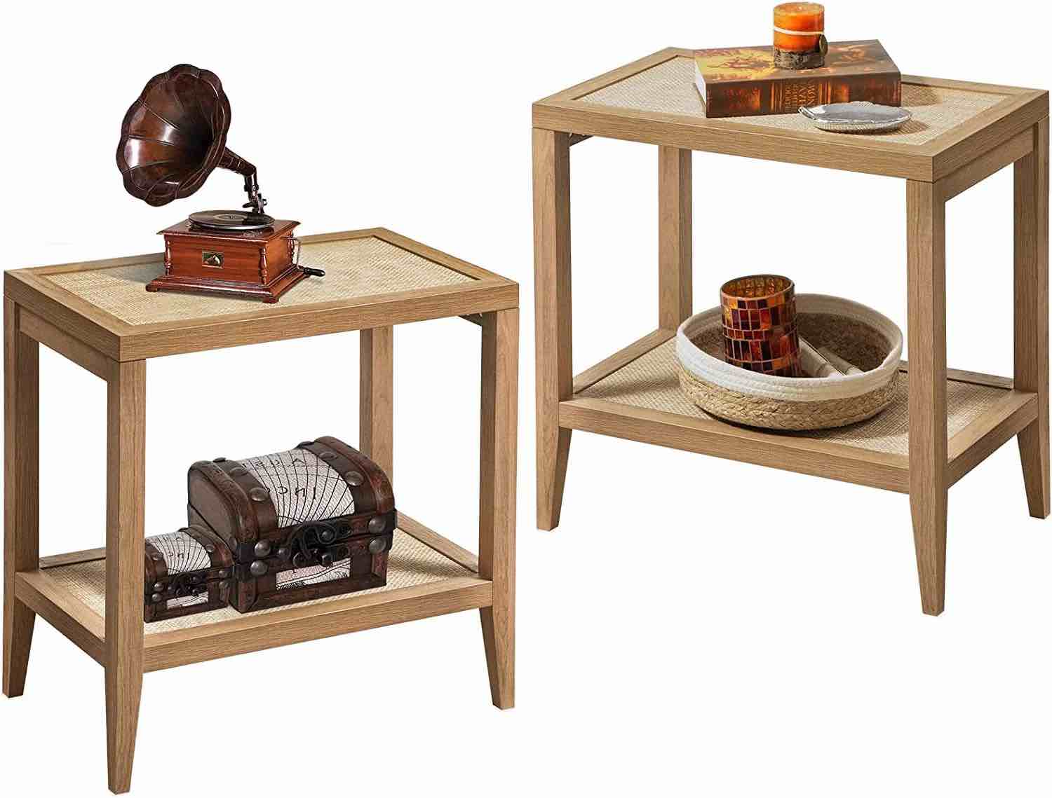 Savanna End Table, Set of 2