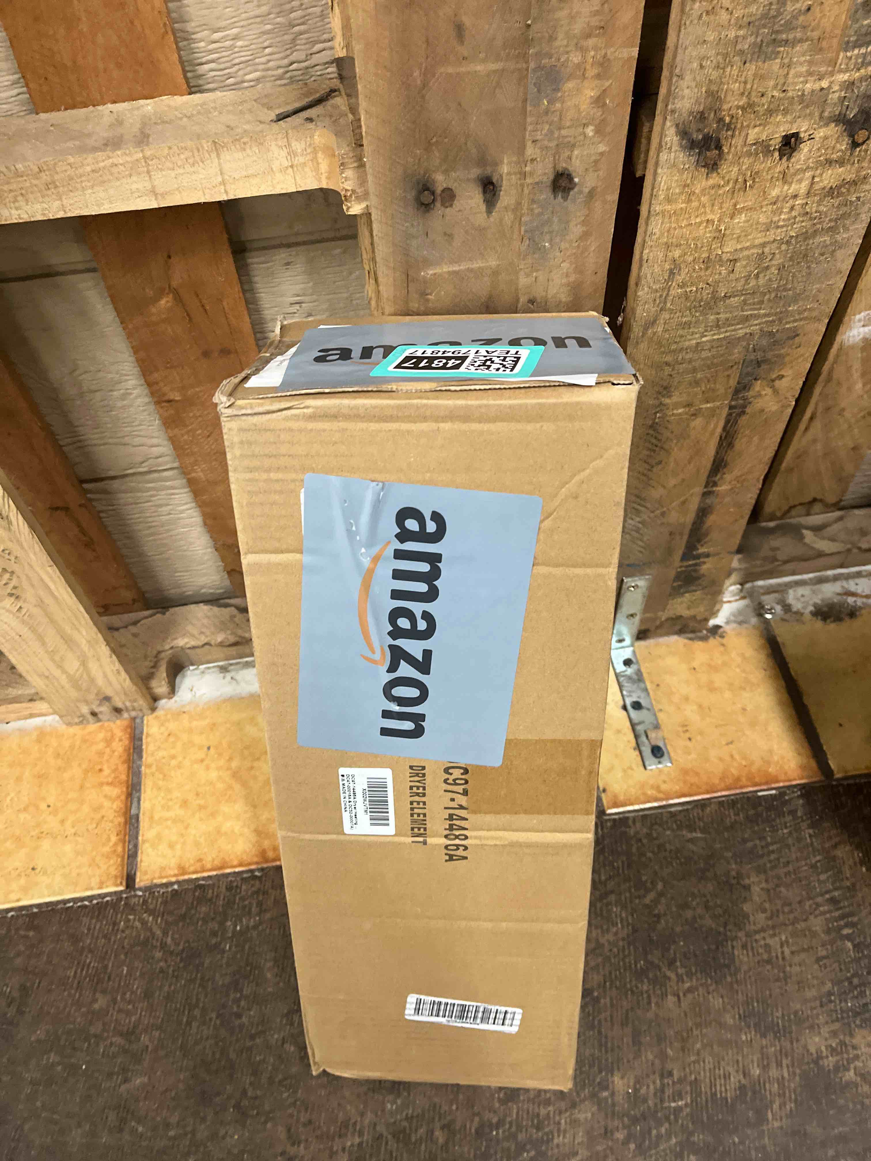 Condition photo showing New/Like New for DC97-14486A Dryer Heating Element Upgrade OEM DC96-00887A,Fit for Samsung Dryer dv45h7000ew/a2 dve50r5400v/a3 dve50r5200w/a3,Replace DC97-14486D AP4342351 (with DC32-00007A DC47-00016A)