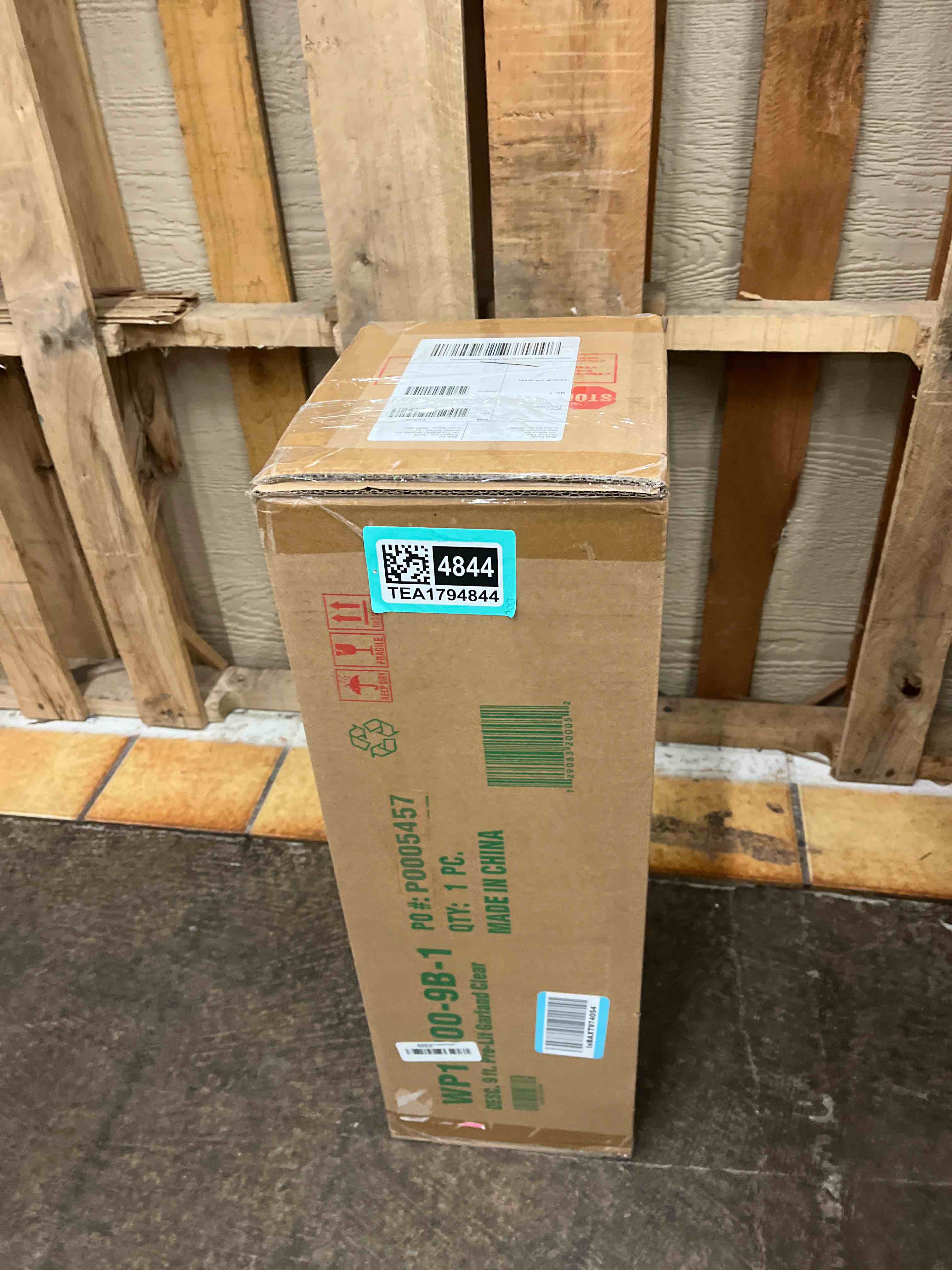 Condition photo showing New/Like New for National Tree Company Pre-Lit Artificial Christmas Garland, Green, Wintry Pine, White Lights, Decorated with Pine Cones, Berry Clusters, Plug In, Christmas Collection, 9 Feet