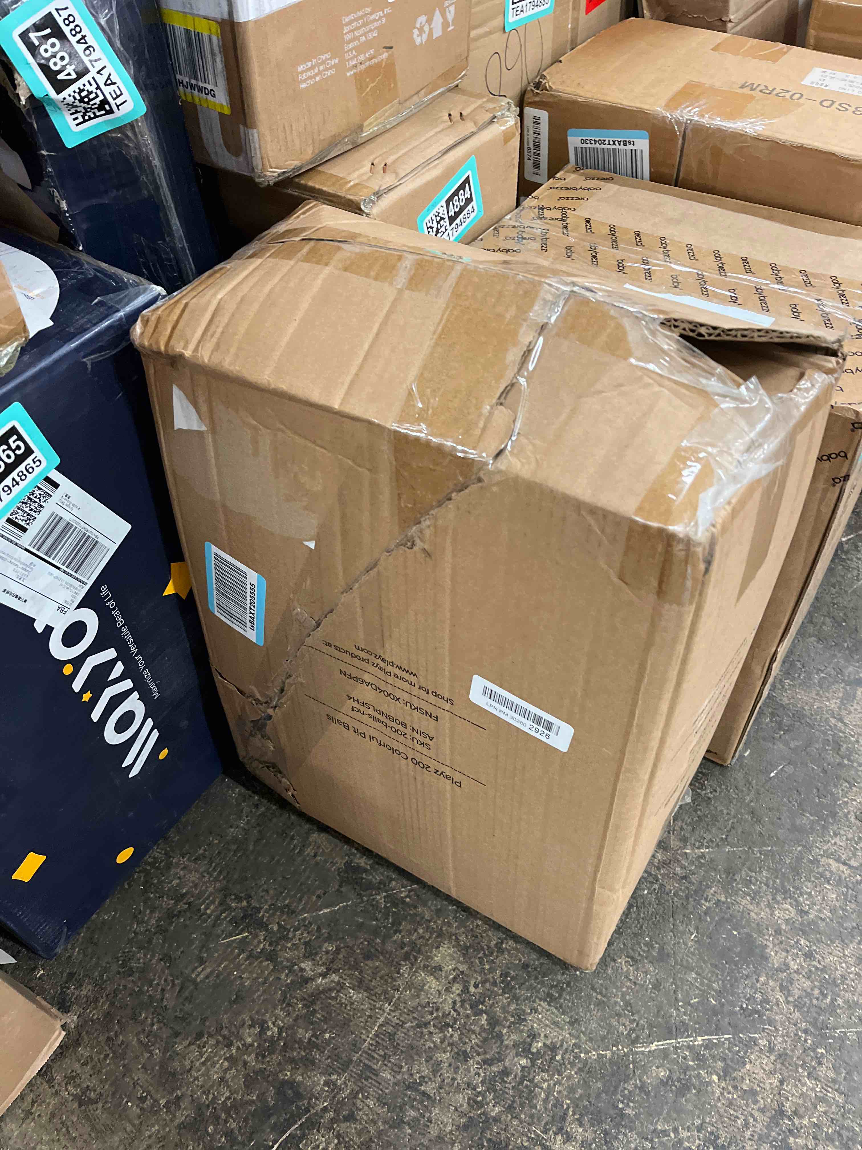 Condition photo showing Good Condition for Playz Soft Plastic Mini Ball Pit Balls 200 Count - w/ 8 Vibrant Colors - Crush Proof, No Sharp Edges, Non Toxic, Phthalate & BPA Free for Baby Toddler Ball Pit, Play Tents & Tunnels Indoor & Outdoor