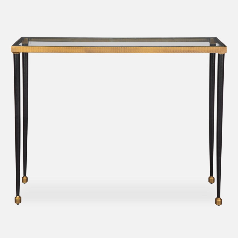 Michaele Antique Gold Console Table