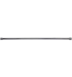 Design House Adjustable Shower Curtain Rod in Polished Chrome