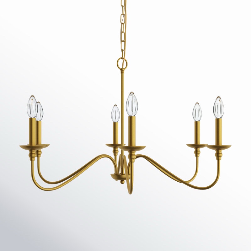 Ableton 6 - Light Candle Style Classic / Traditional Chandelier