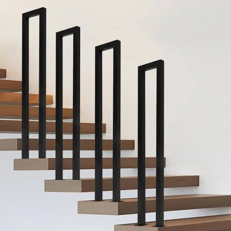 U-Shaped Handrail For Indoor Stairs