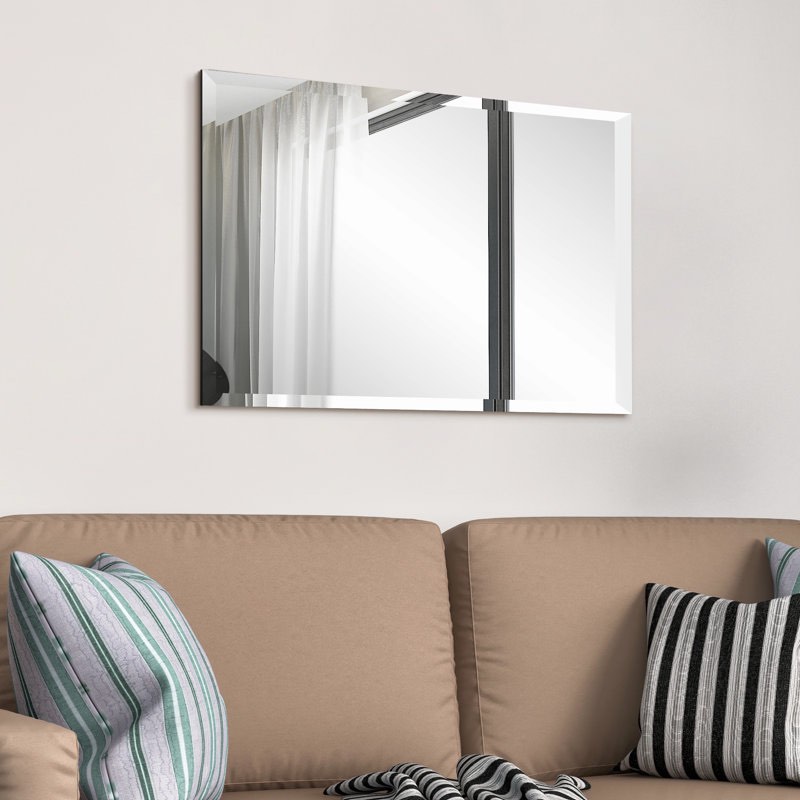Daytona Beveled Frameless Accent Mirror