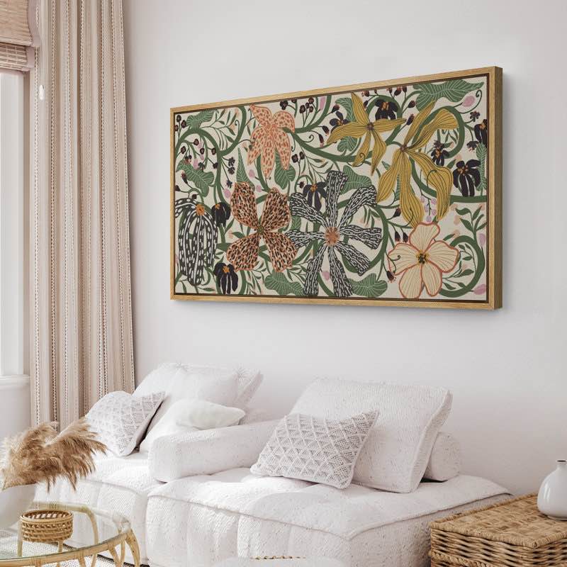 ABSTRACT FRAMED ART