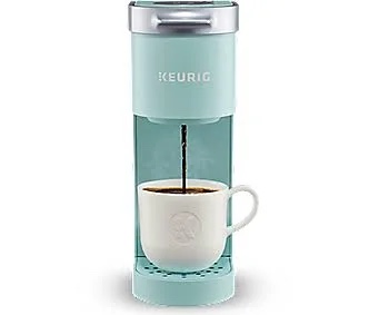 Keurig K-Express Single Serve K-Cup Pod Coffee Maker, 3 Brew Sizes, Strong Button Feature, 42oz Removable Reservoir, Mint