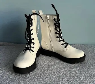 Kids' Khari Lace-Up Combat Boots - art class 13