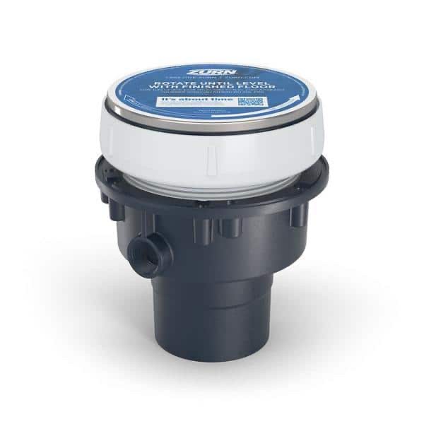 EZ-PV2-R6-SS - EZ PVC Slab on Grade Drain with 6" Stainless Steel Strainer and 2" x 3" Outlet