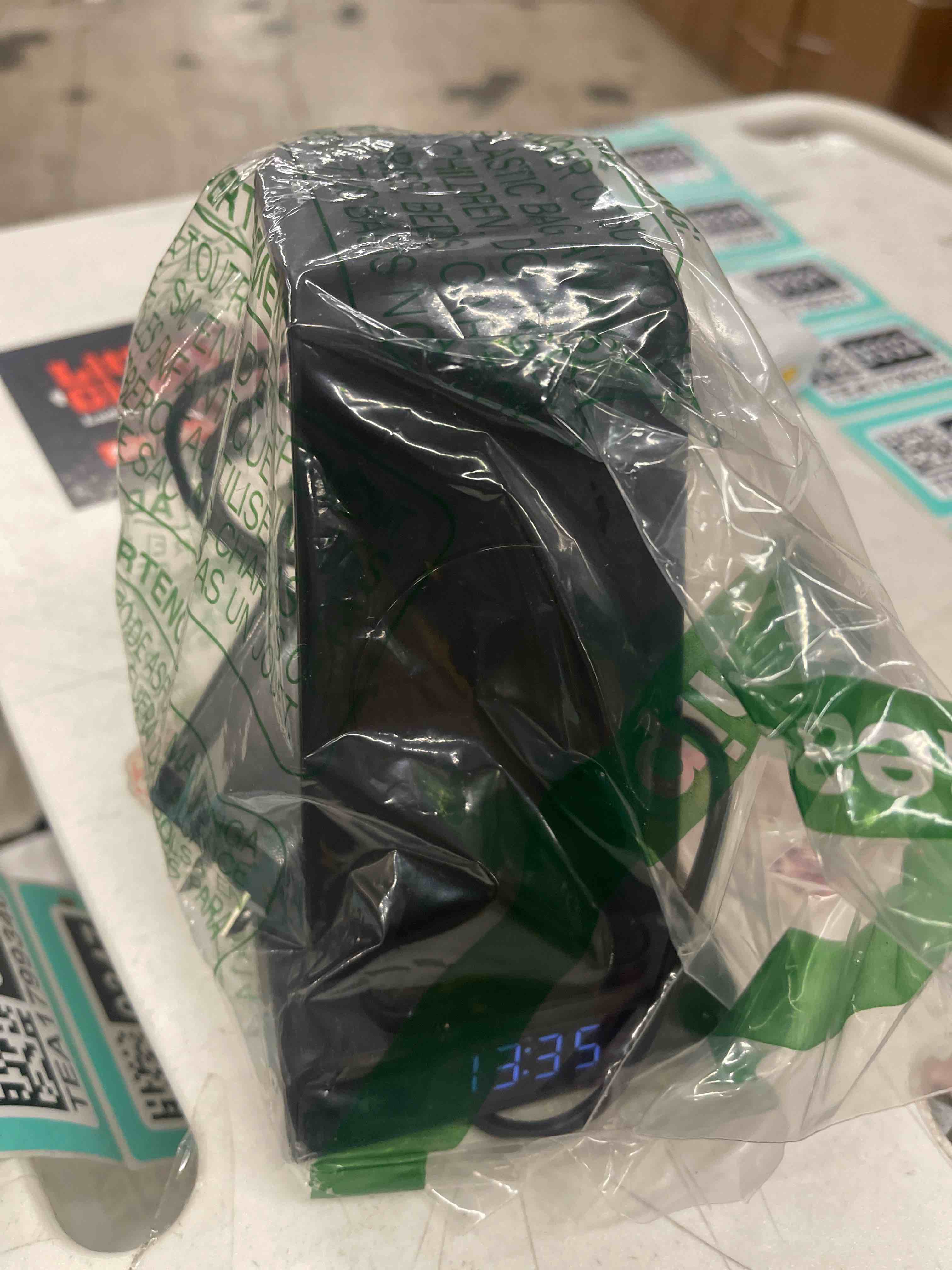 Condition photo showing New/Like New for ANJANK 4 in 1 Wireless Charging Station Alarm Clock, Charging Dock for Apple Devices, Charger Stand for iPhone 17 Air 16 15 14 13 12 Series for Apple Watch 11 10 9 8 7 6 5 UItra/SE & AirPods, Dimmable