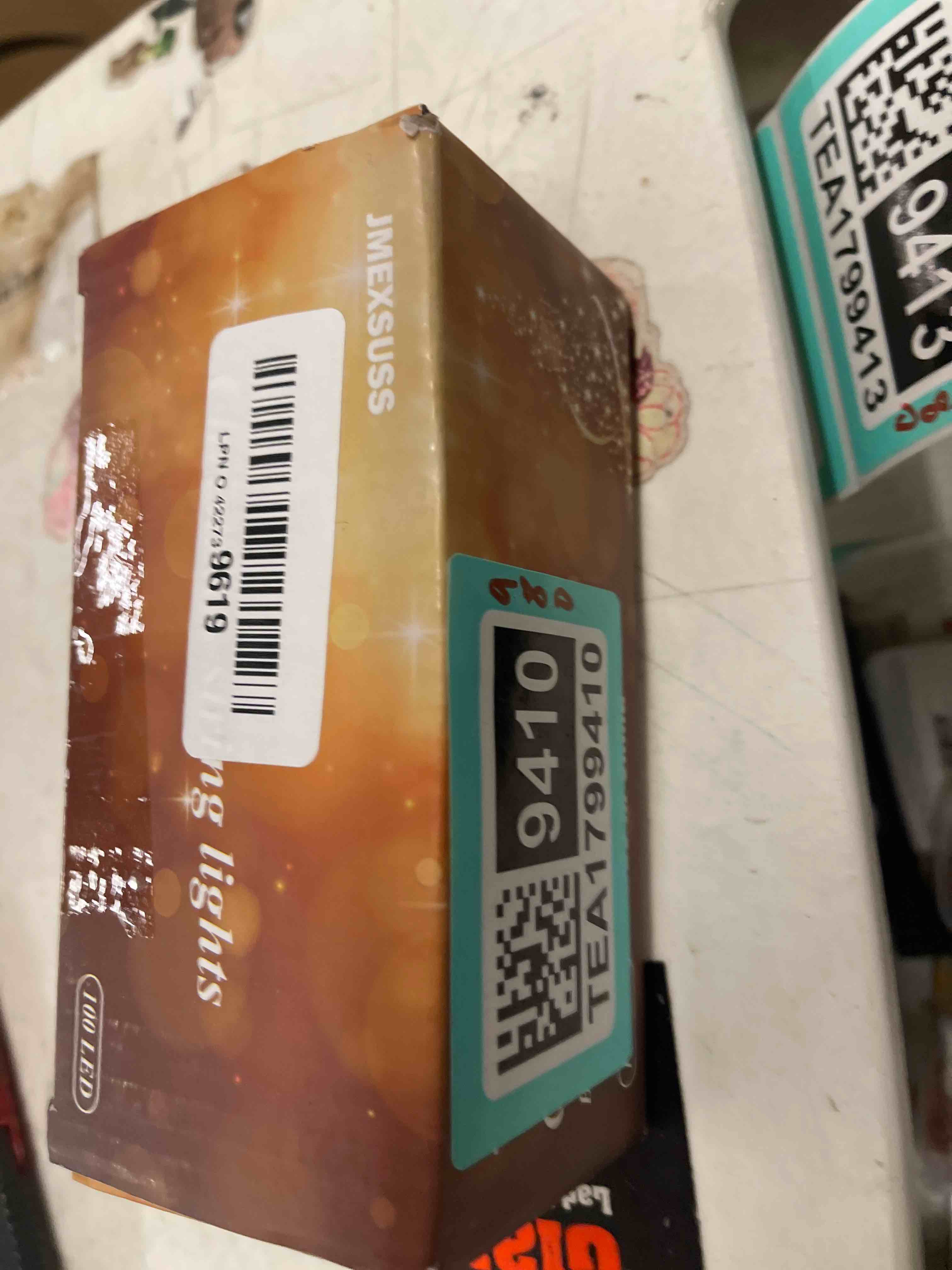 Condition photo showing New/Like New for JMEXSUSS Connectable 100 LED Pink Christmas Lights, 33ft 8 Modes Room Lights Clear Wire, Plug in Pink String Lights Indoor Outdoor for Room Decor Christmas Tree Bedroom Valentines Party Pink 100 LED