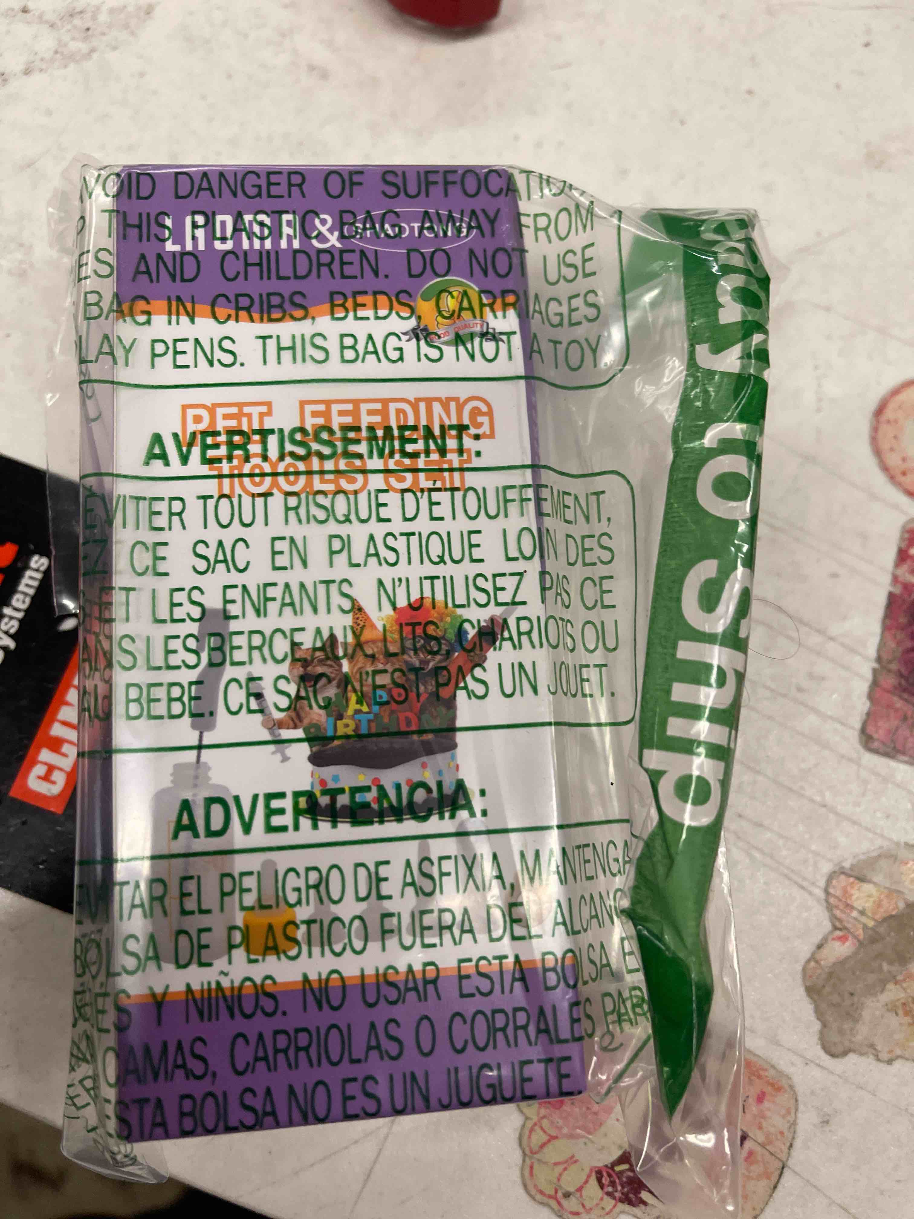 Condition photo showing New/Like New for Puppy Kitten Bottle for Nursing, Newborn Baby Dog Cat Rabbit Feeding Bottles with Nipples Feeder Kit