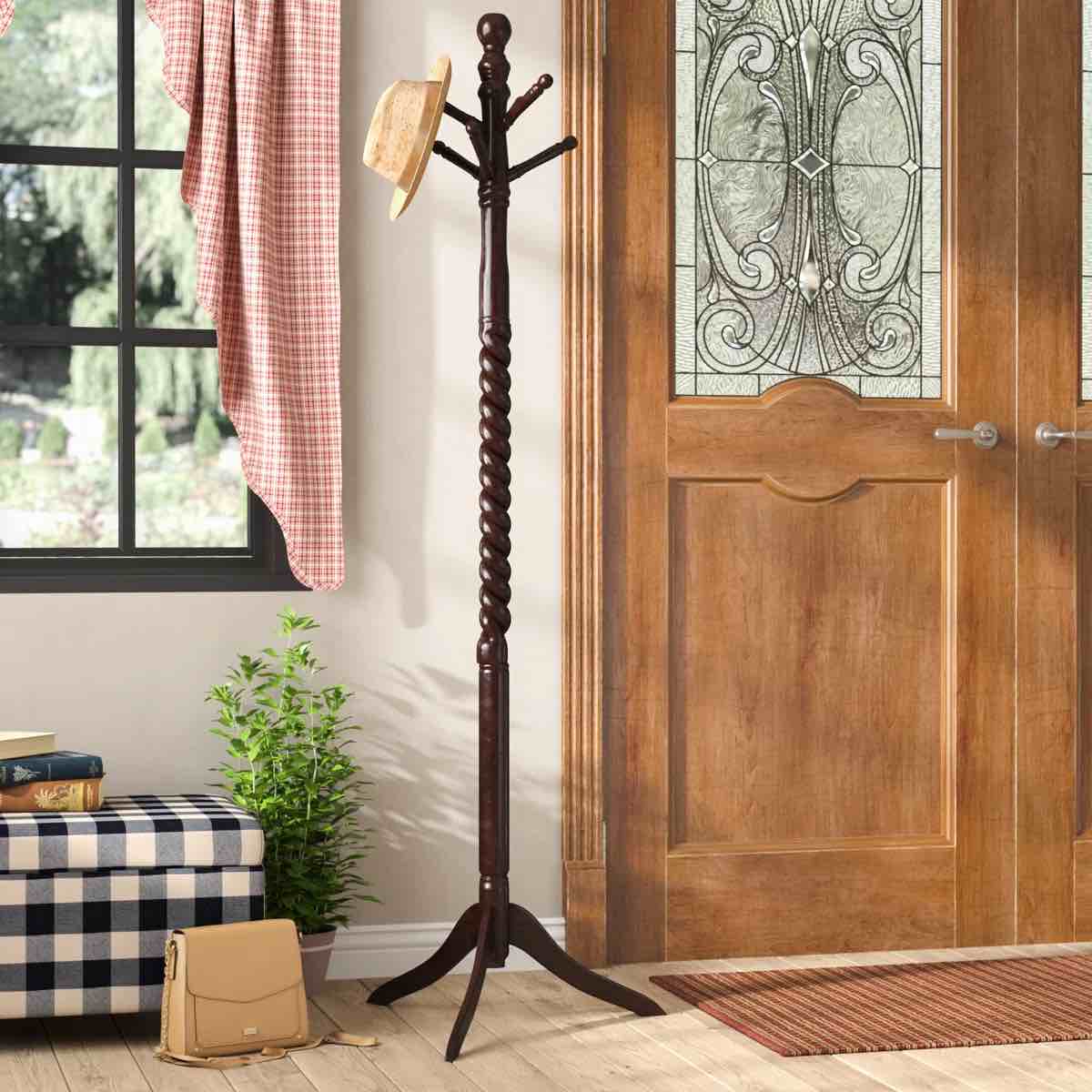 Husson freestanding coat rack, Wayfair