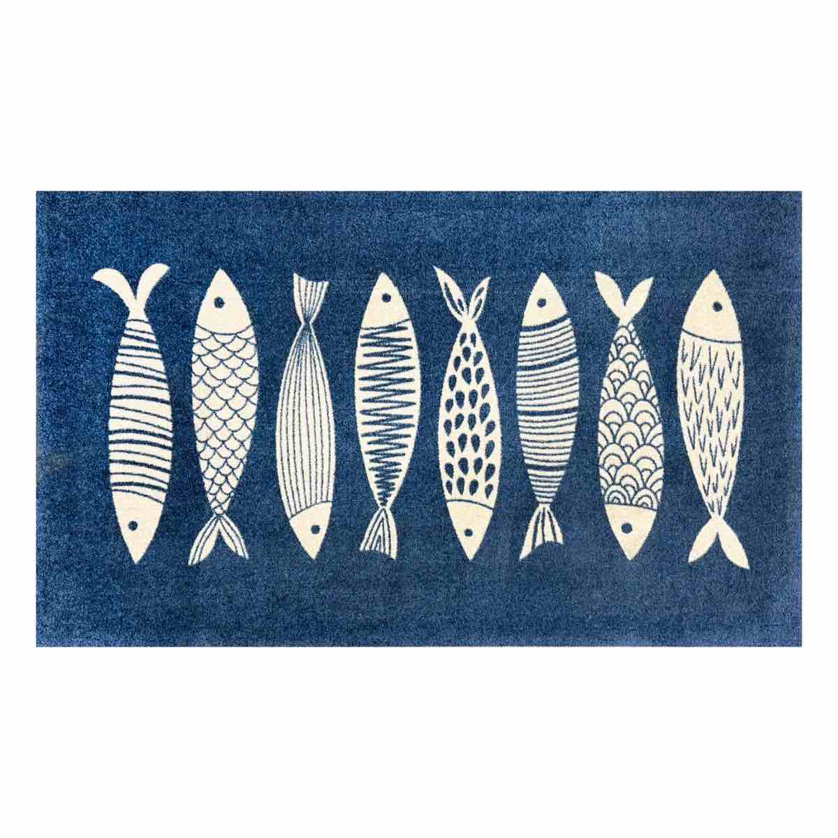 wash+dry fish tango washable rug