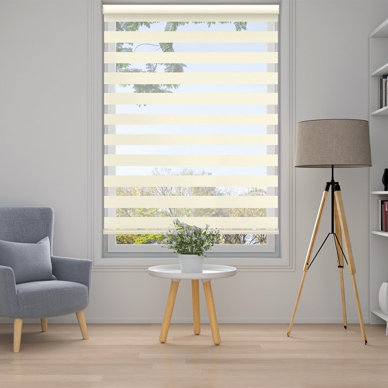 semi sheer roller shade
