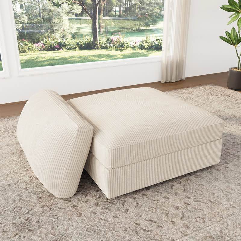  ottoman module for corduroy modular sectional