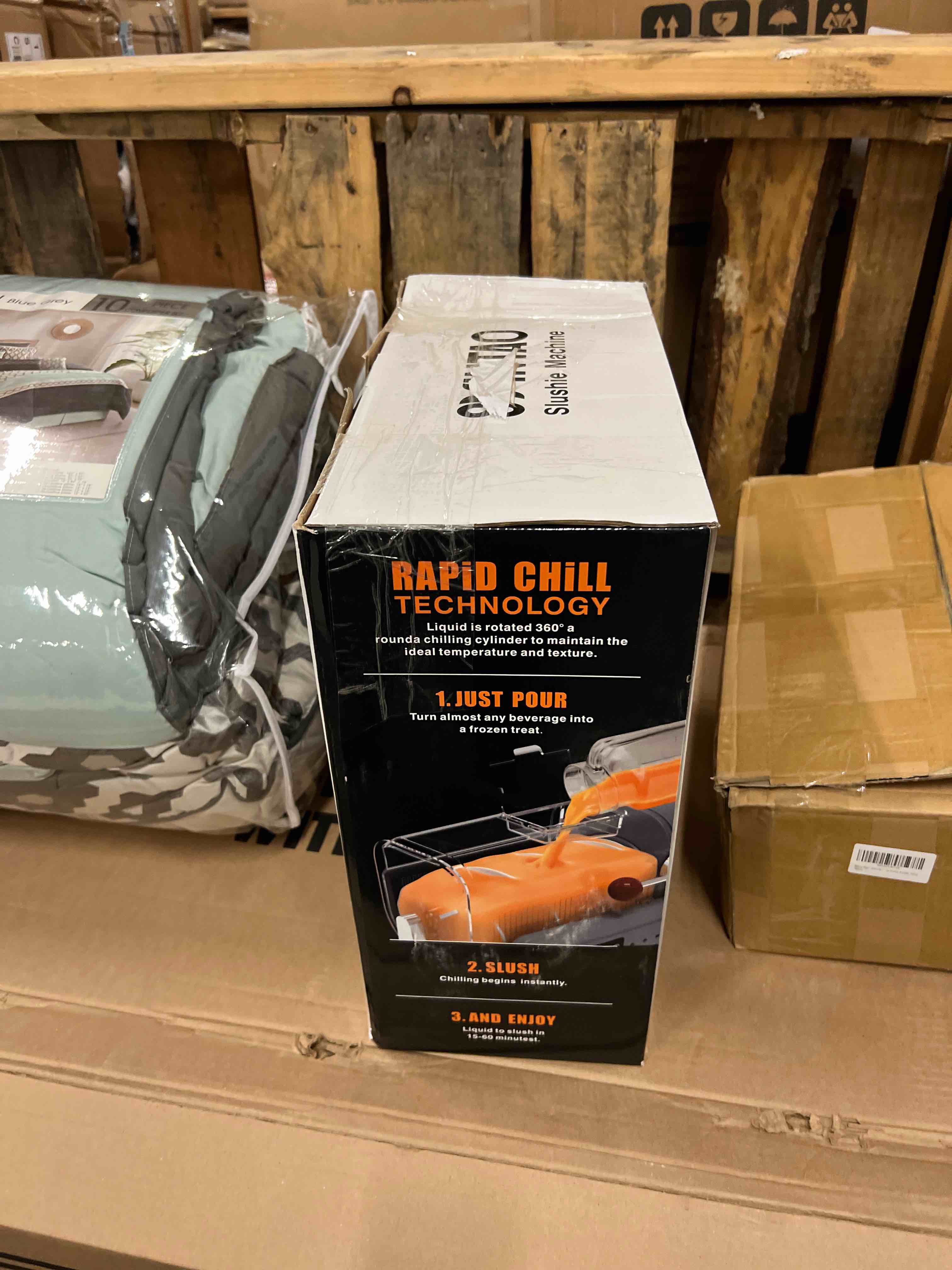 Condition photo showing New/Like New for Slushie Machine for Home, Soft Serve Ice Cream Machine, 88oz Vessel Slushy Machine with 6 Preset Programs, Frozen Drink Maker for slush, Margaritas, Smoothie, Frappés, Milkshakes, and More