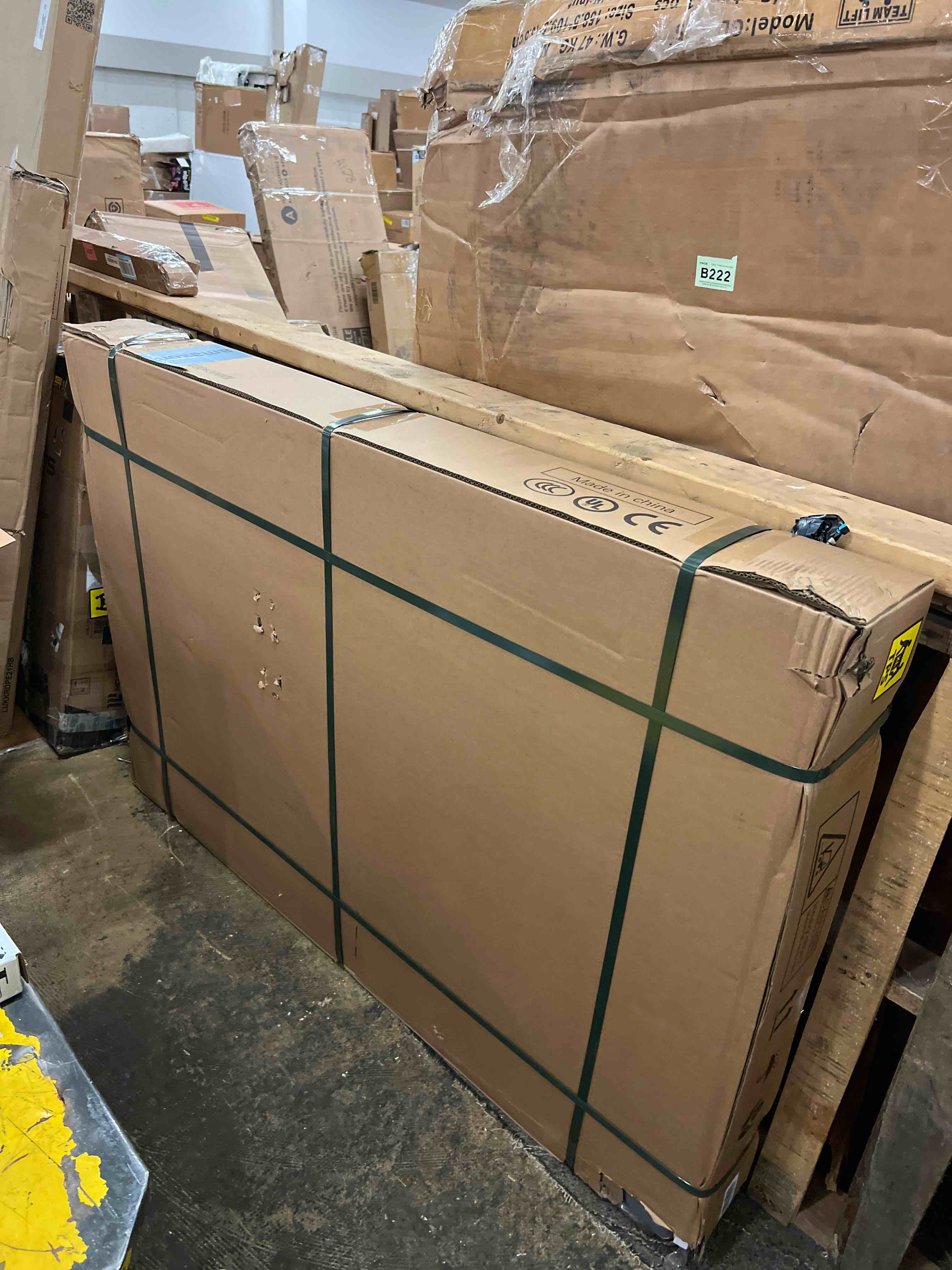 Condition photo showing New/Like New for Amada Queen Adjustable Bed Frame with Massage, Head & Foot Incline, Wireless Remote, 4 Built-in USB Ports, LED Night Light, 4 Height-Adjustable Legs, Electric Bed Base, 01B-Q1