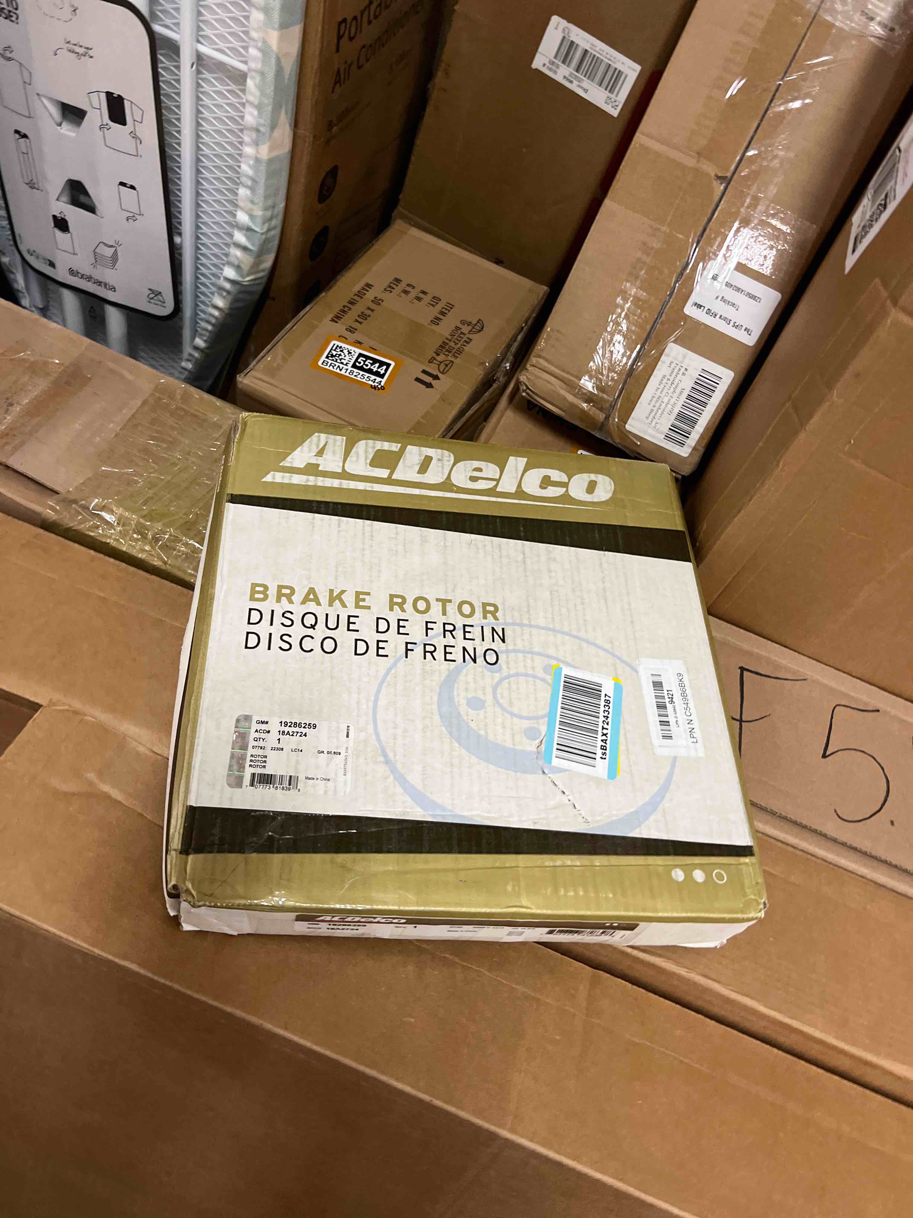 Condition photo showing New/Like New for ACDelco Disc Brake Rotor 18A2724 Fits select: 2014 FORD EXPLORER  2013 FORD EXPLORER XLT