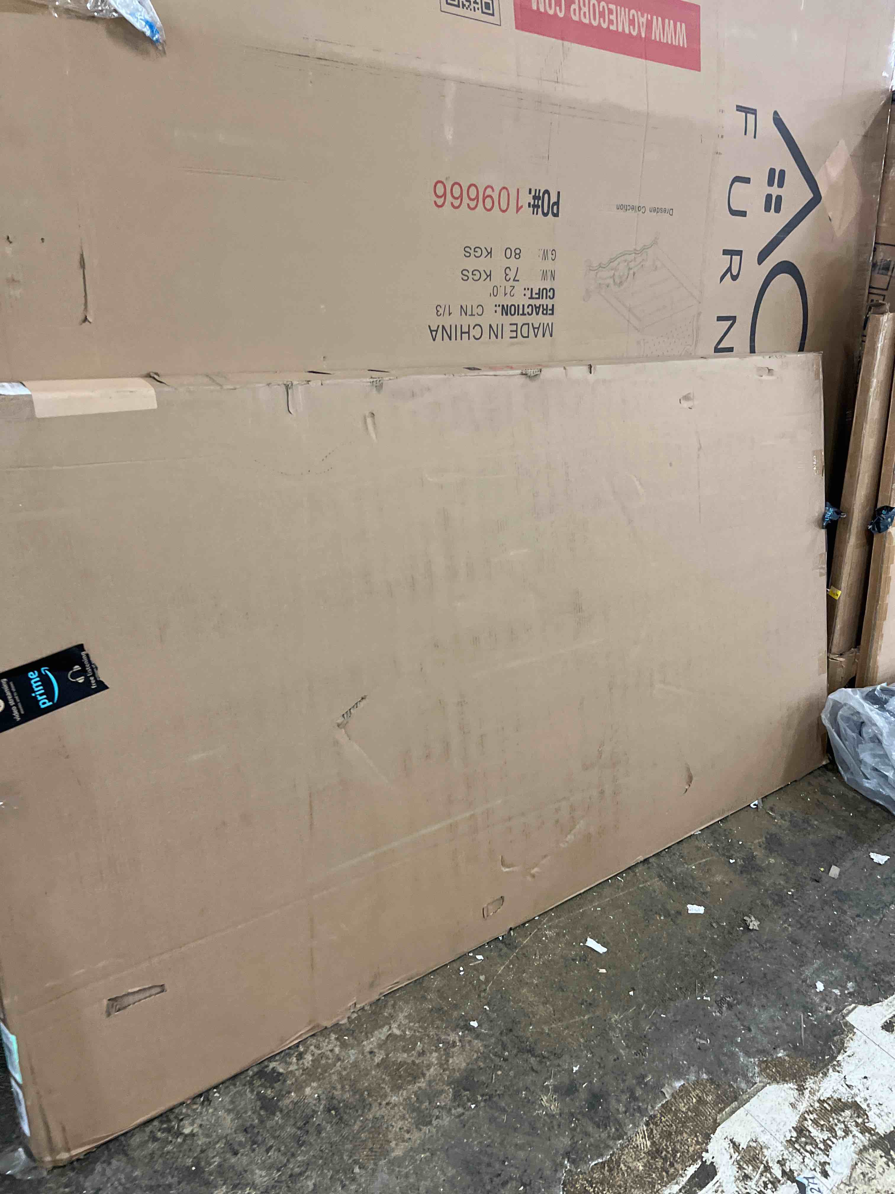 Condition photo showing New/Like New for TETOTE 72 x 36 Large Bathroom Mirror Brushed Black Metal Frame Frontlit & Backlit Vanity Mirror 3 Colors White/Warm/Natural Stepless Dimmable Anti-Fog Bathroom Mirrors for Vanity Wall-Mounted