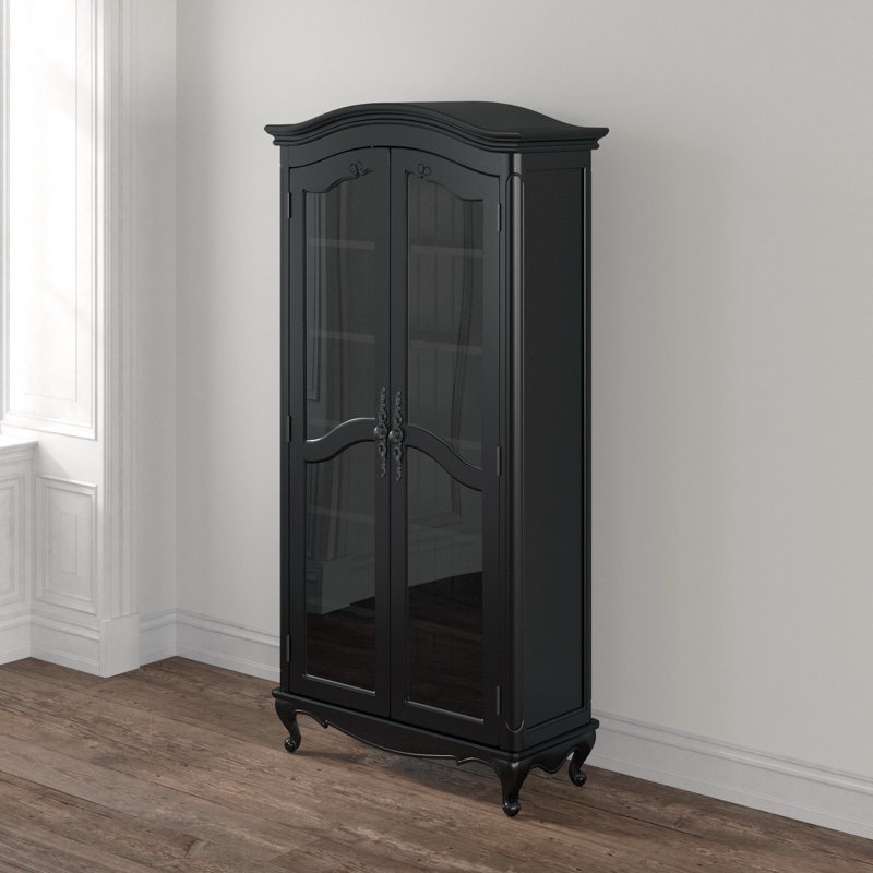 Cadenza 72'' H x 36'' W Standard Bookcase Black 