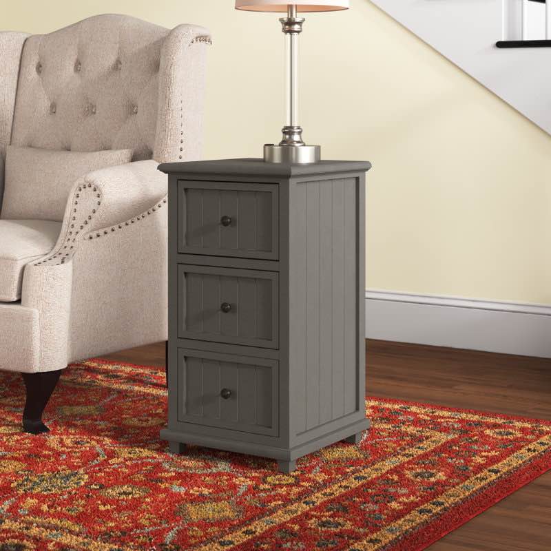 Aniakudo 3 - Drawer End Table with Storage
