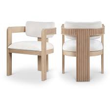 frink upholstered dining arm chair (one)