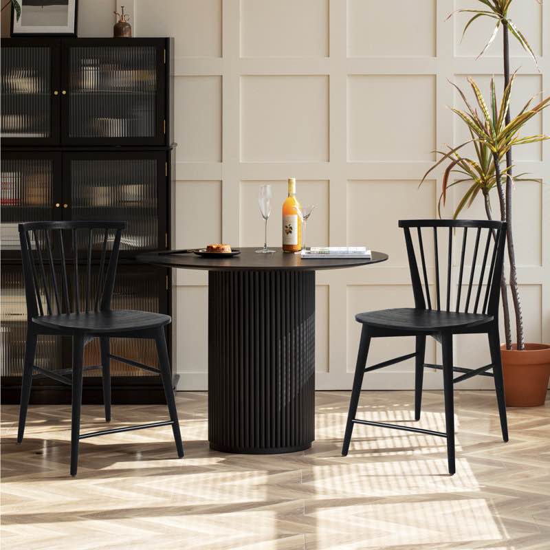 Arka Side Chair (Set Of 2) Black