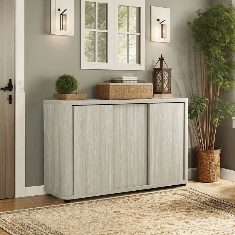 Caomhan 16 pairs 3 Door Shoe Cabinet